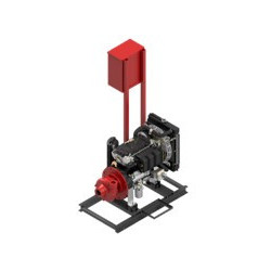1B0614 - BOMBA GDI 3C 600 PK, 1 Batería, Sistema Integrado con Motor Perkins Motor Diesel, Sistema contra incendio, WDM