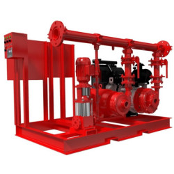 1J0707 - ECI KD 3 350KL/VSE11115, 1 Batería, Sistema Integrado con Motor Kohler Motor Diesel, Sistema contra incendio, WDM